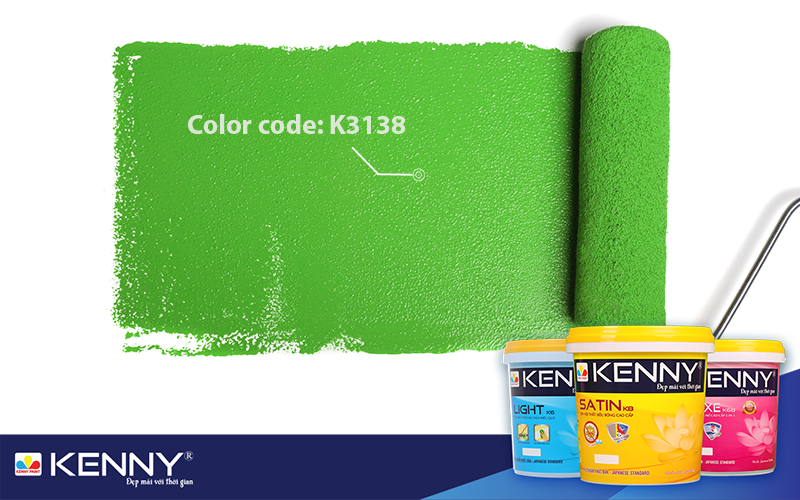 Sơn KENNY - Điểm tô ngôi nhà mơ ước son-nha-mau-xanh-la