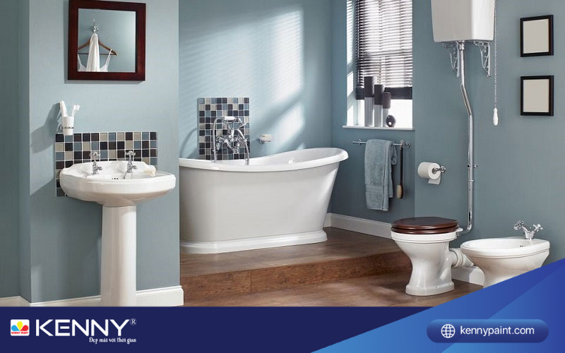 Sơn KENNY - Điểm tô ngôi nhà mơ ước son-chong-tham-nha-ve-sinh-1