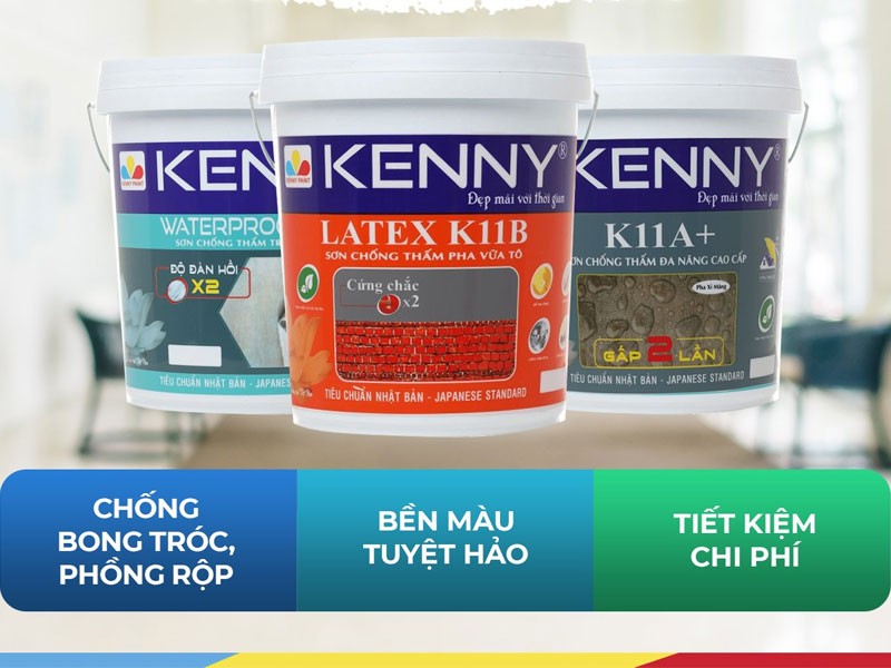 Sơn KENNY - Điểm tô ngôi nhà mơ ước son-chong-tham-nha-ve-sinh-3