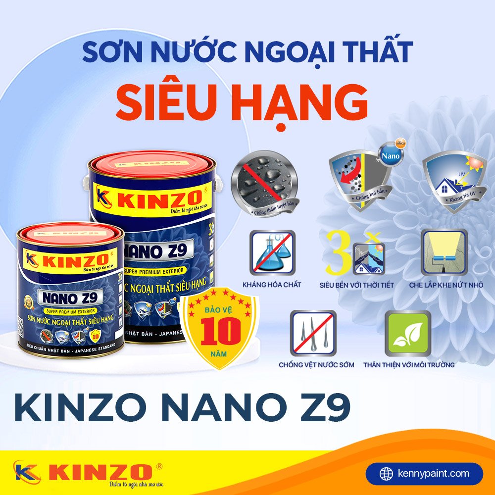 Sơn KENNY - Điểm tô ngôi nhà mơ ước son-kinzo-co-tot-khong-1