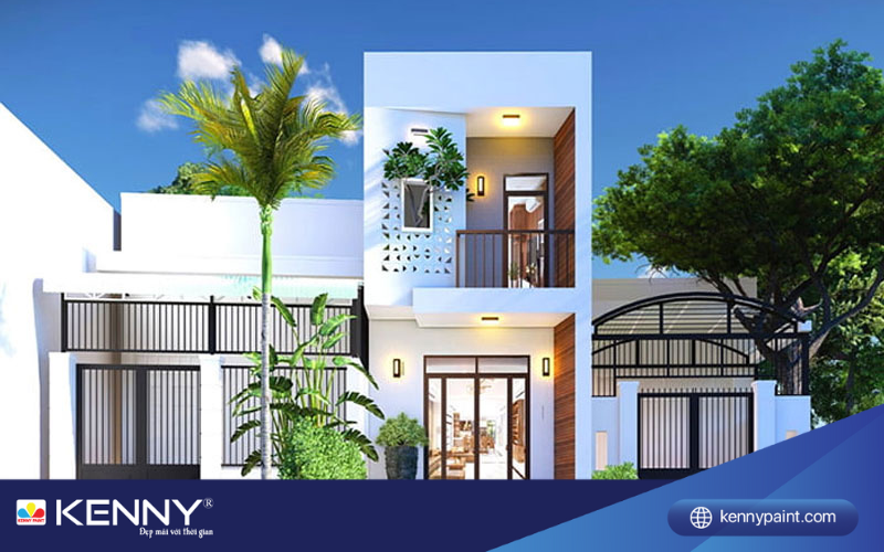 Sơn KENNY - Điểm tô ngôi nhà mơ ước son-ngoai-that-nha-pho-5