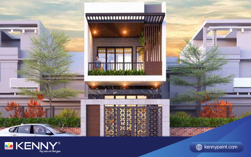 Sơn KENNY - Điểm tô ngôi nhà mơ ước son-ngoai-that-nha-pho-6