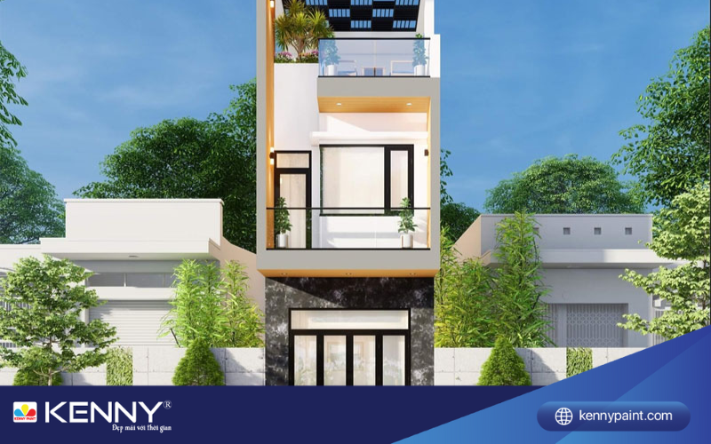 Sơn KENNY - Điểm tô ngôi nhà mơ ước son-ngoai-that-nha-pho-7