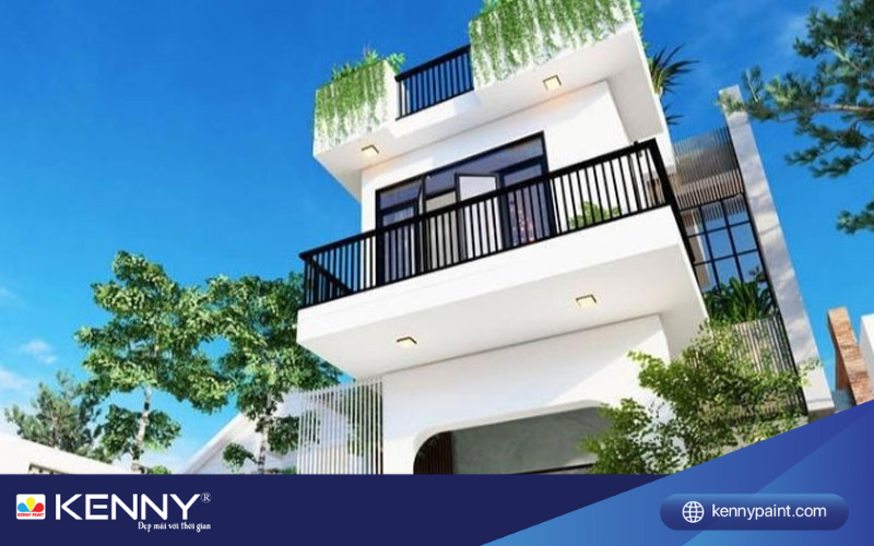 Sơn KENNY - Điểm tô ngôi nhà mơ ước son-ngoai-that-nha-pho-8