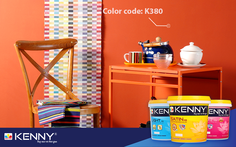 Sơn KENNY - Điểm tô ngôi nhà mơ ước son-nha-mau-cam-4