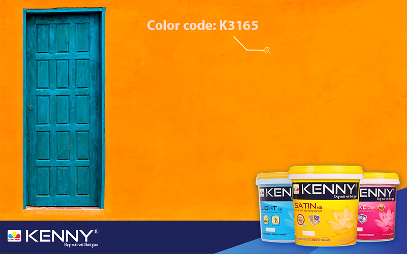 Sơn KENNY - Điểm tô ngôi nhà mơ ước son-nha-mau-cam-6