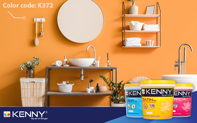 Sơn KENNY - Điểm tô ngôi nhà mơ ước son-nha-mau-cam-8