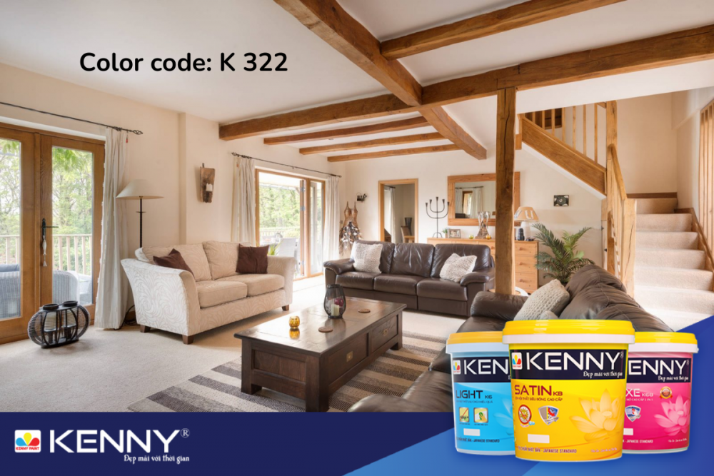 Sơn KENNY - Điểm tô ngôi nhà mơ ước son-nha-mau-trang-ket-hop-voi-mau-gi-7