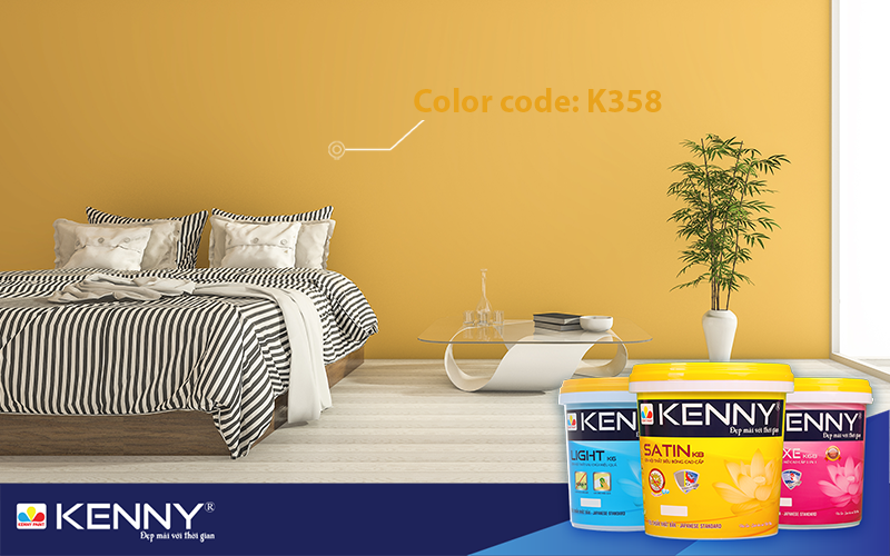 Sơn KENNY - Điểm tô ngôi nhà mơ ước son-nha-mau-vang-3