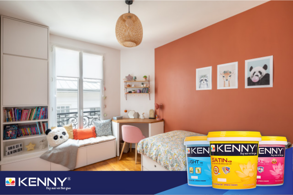 Sơn KENNY - Điểm tô ngôi nhà mơ ước son-phong-ngu-mau-hong-12