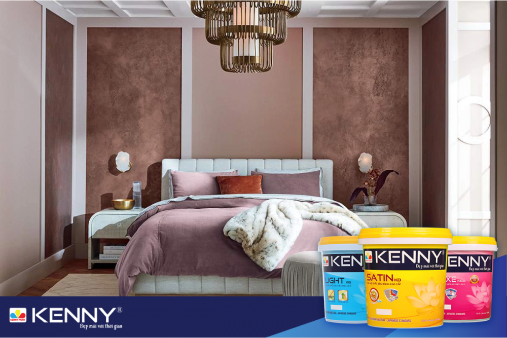 Sơn KENNY - Điểm tô ngôi nhà mơ ước son-phong-ngu-mau-hong-6