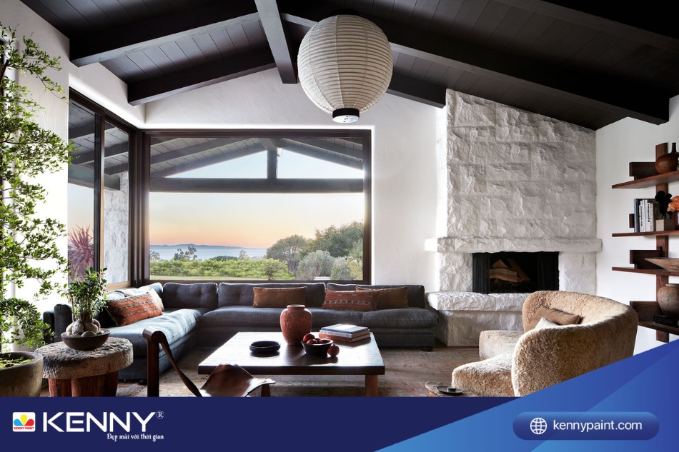 Sơn màu đen đáp ứng được nhiều nhu cầu thiết kế khác nhau