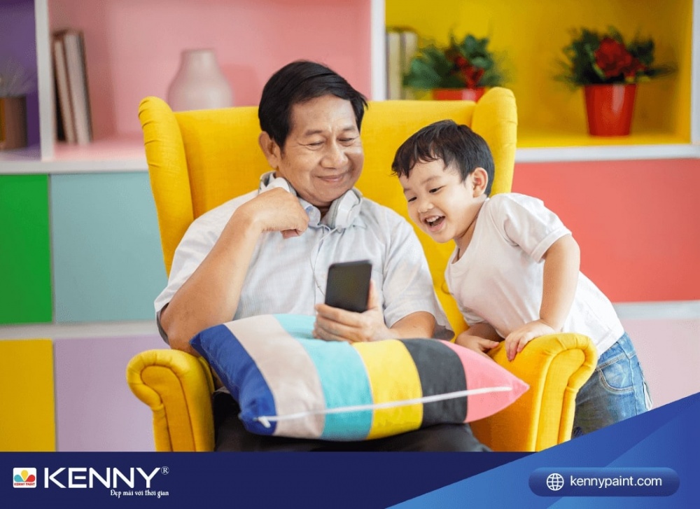 Sơn KENNY - Điểm tô ngôi nhà mơ ước son-trong-nha-cao-cap