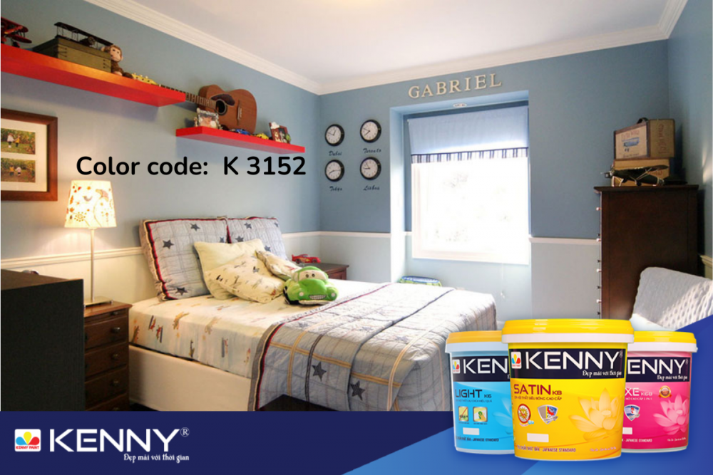 Sơn KENNY - Điểm tô ngôi nhà mơ ước son-tuong-2-mau-12