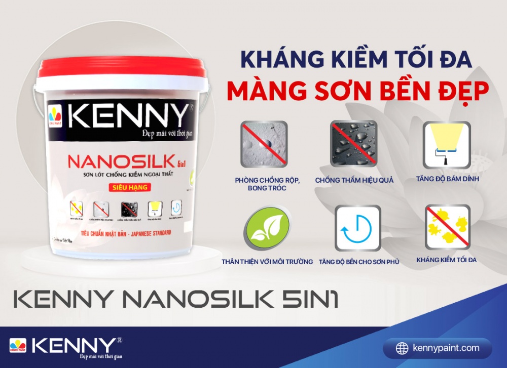 Sơn KENNY - Điểm tô ngôi nhà mơ ước son-tuong-bi-ro-4