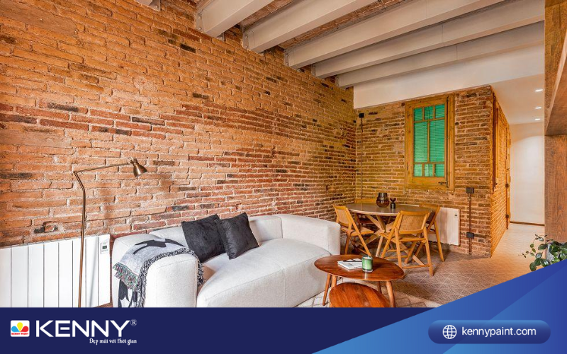 Sơn KENNY - Điểm tô ngôi nhà mơ ước son-tuong-gach-khong-trat-3