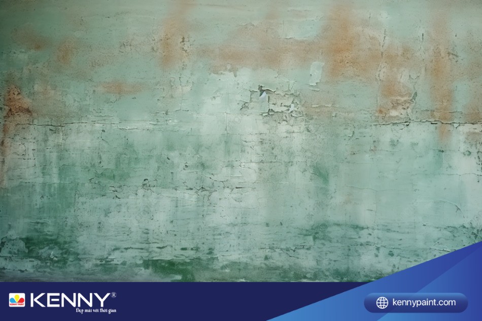 Sự cố sơn tường bị bay sơn