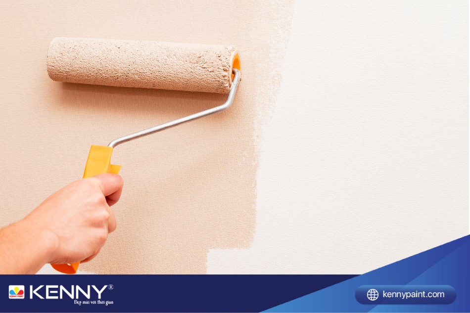 Thi công lớp sơn hiệu ứng đòi hỏi thợ sơn phải có kỹ thuật cao