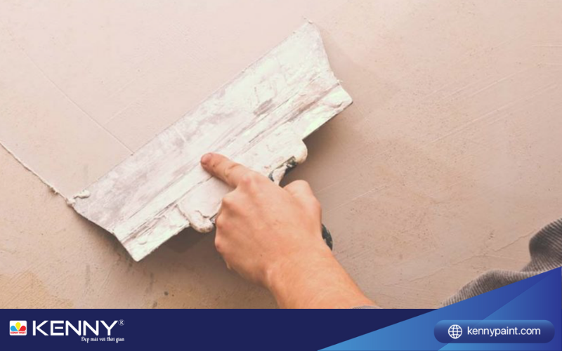 Sơn KENNY - Điểm tô ngôi nhà mơ ước thi-cong-bot-tret-tuong