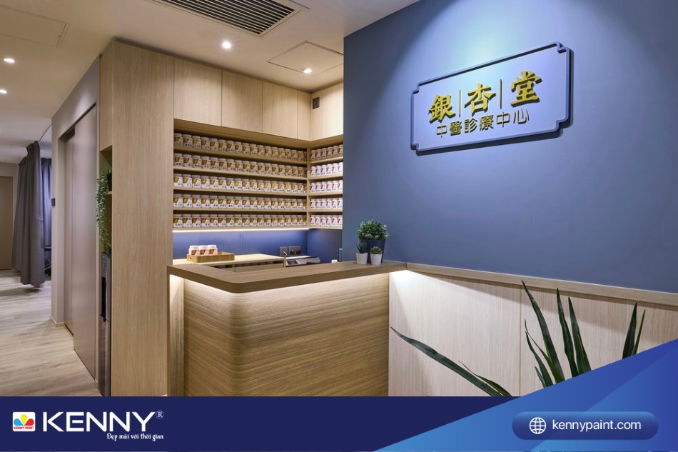 Thiết kế phòng khám Đông y giúp tạo sự chuyên nghiệp, ấn tượng với khách hàng