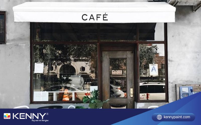 Sơn KENNY - Điểm tô ngôi nhà mơ ước thiết kế quán cà phê cóc 4