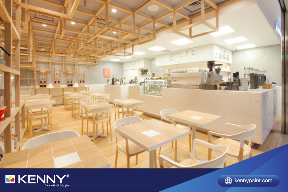 Tone màu sáng giúp không gian rộng rãi hơn