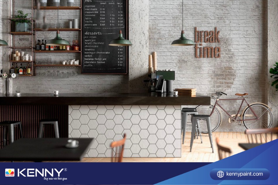 Thiết kế quán trà sữa phong cách cổ điển