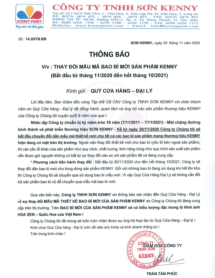 Sơn KENNY - Điểm tô ngôi nhà mơ ước Hình Sơn KENNY - Điểm tô ngôi nhà mơ ước