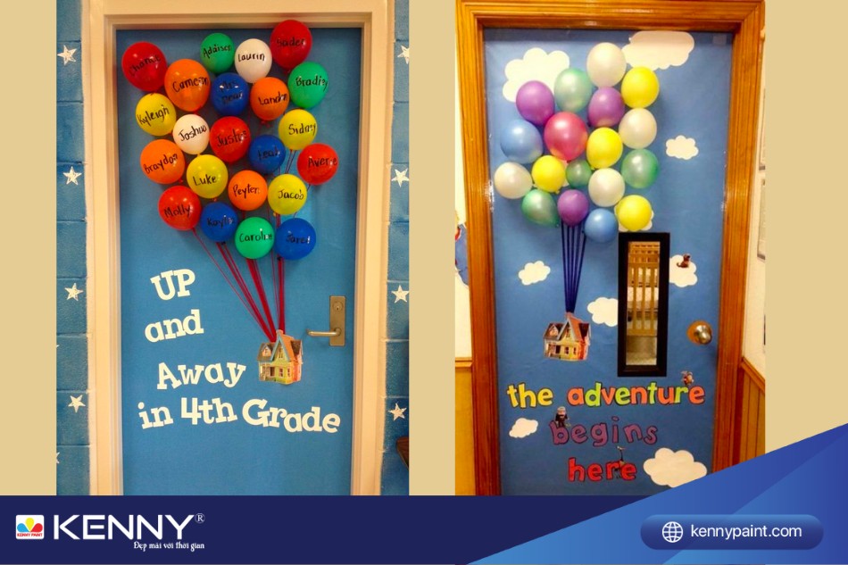 Bóng bay là vật liệu trang trí vô cùng sáng tạo