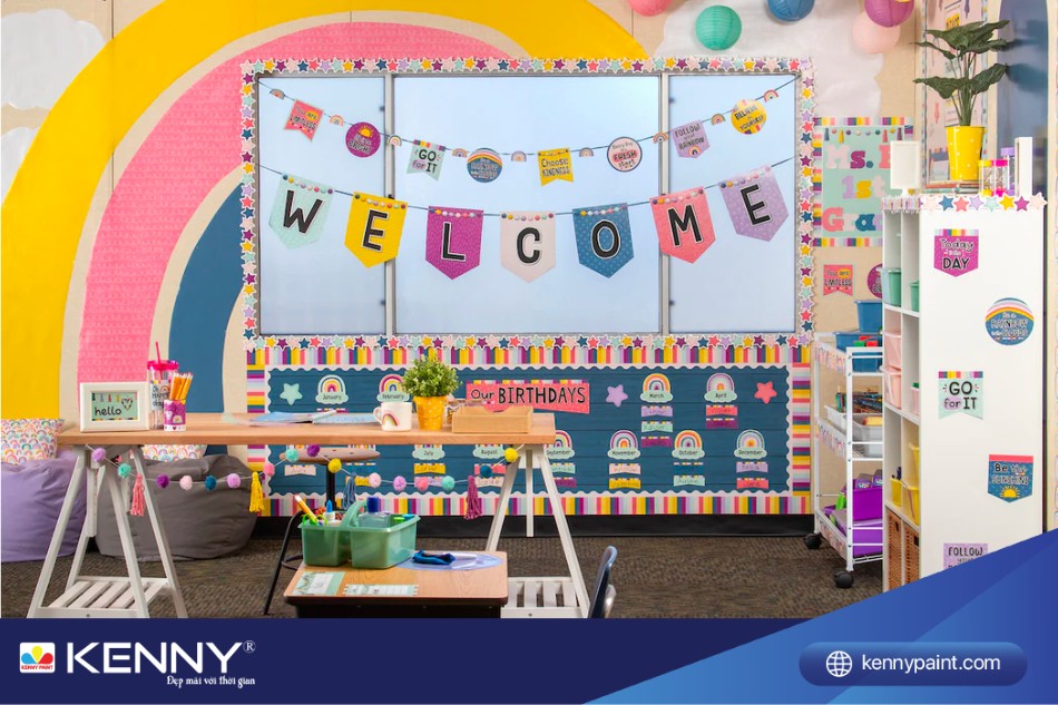 Màu sắc không chỉ làm tăng thẩm mỹ và kích thích trí tưởng tượng và sáng tạo