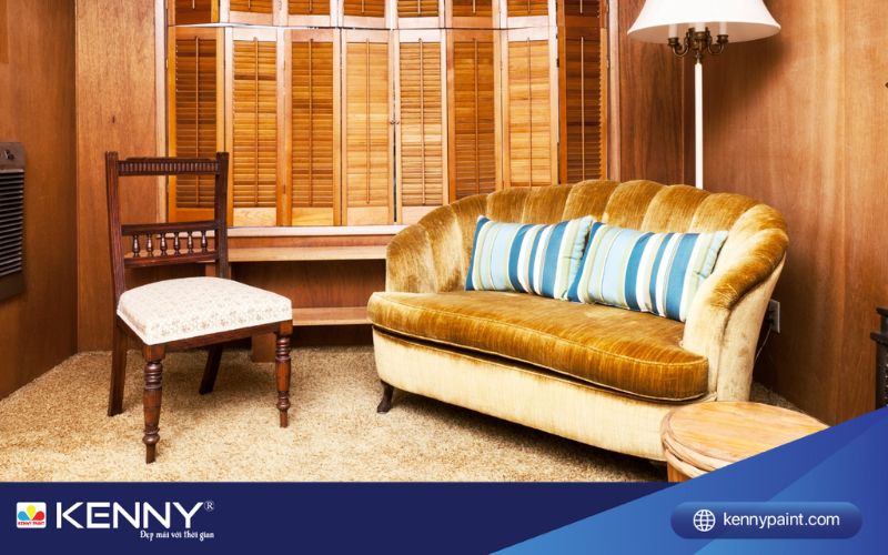 Sơn KENNY - Điểm tô ngôi nhà mơ ước trang trí phòng đọc sách 1