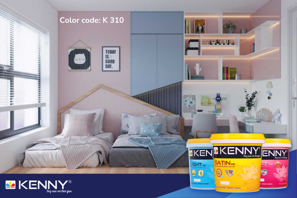 Sơn KENNY - Điểm tô ngôi nhà mơ ước trang-tri-phong-ngu-cho-be-11