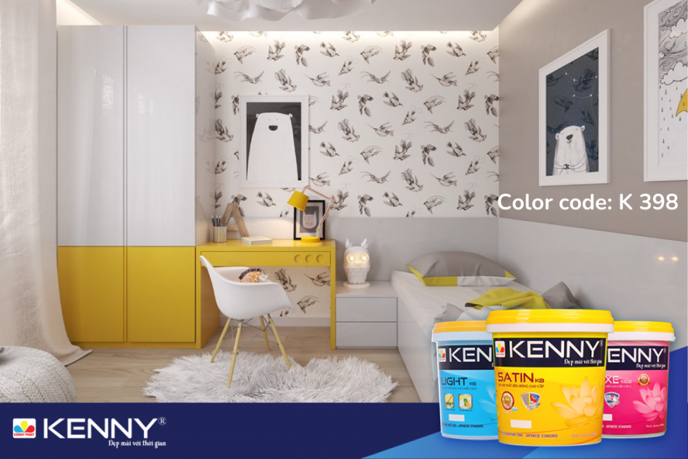 Sơn KENNY - Điểm tô ngôi nhà mơ ước trang-tri-phong-ngu-cho-be-2