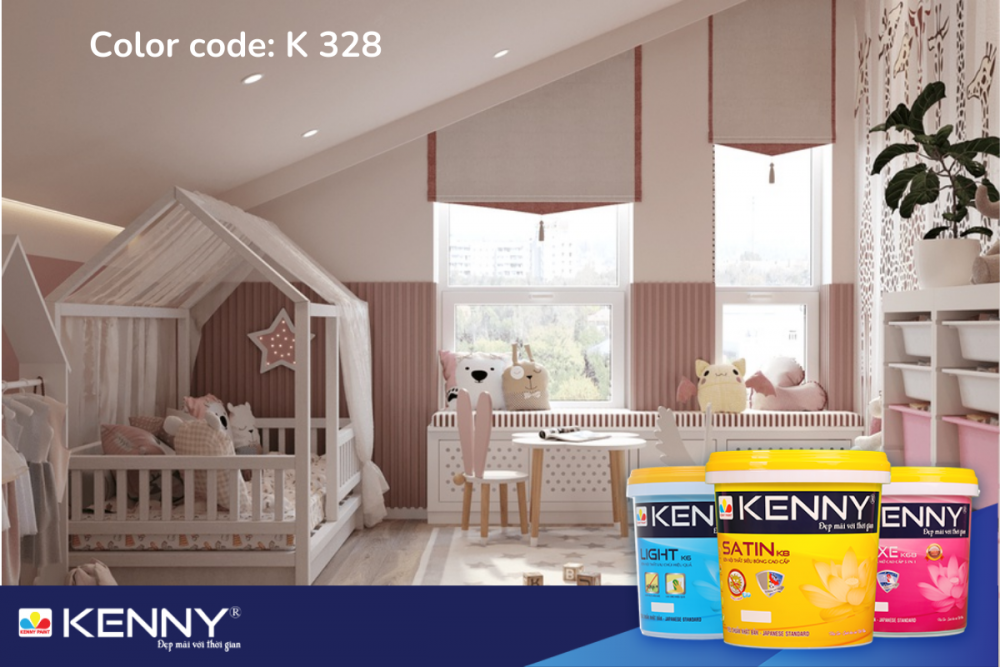Sơn KENNY - Điểm tô ngôi nhà mơ ước trang-tri-phong-ngu-cho-be-9