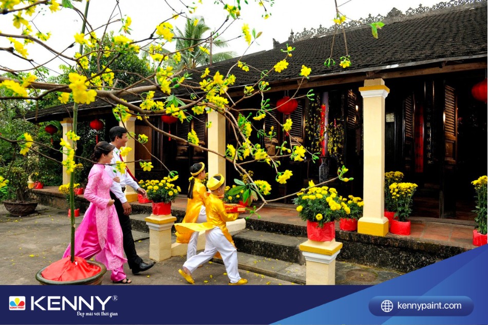 Người xông đất không nên mặc đồ đen, trắng