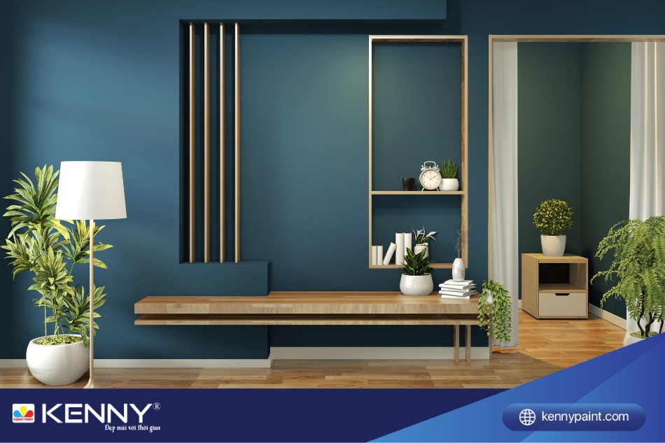 Màu xanh dương giúp tâm trạng thoải mái, nâng cao hiệu suất làm việc