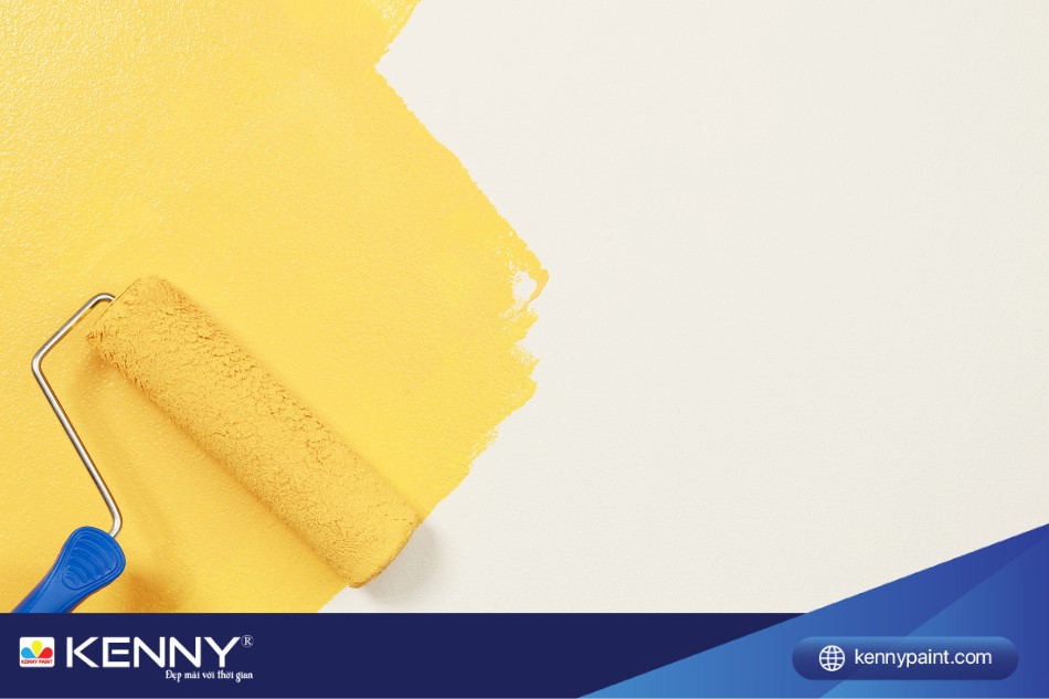 Tiến hành sơn hai lớp sơn phủ đảm bảo bề mặt được sơn đều, đẹp