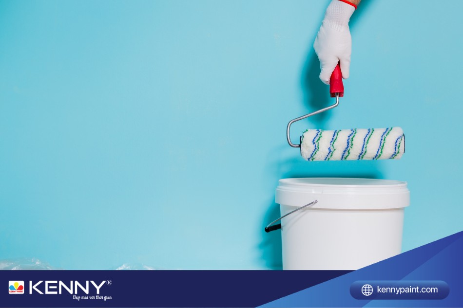 Tường mới sơn vẫn có thể ốp gạch